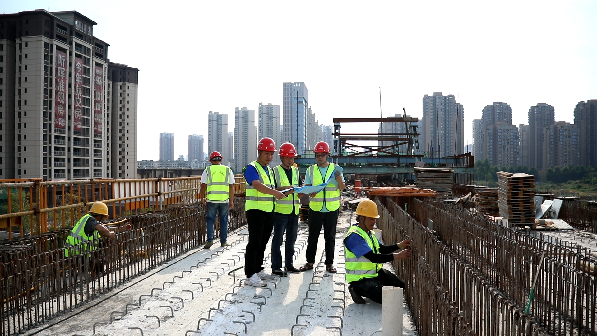 璧銅線節點工程全力沖刺 銅梁站建設進入關鍵階段